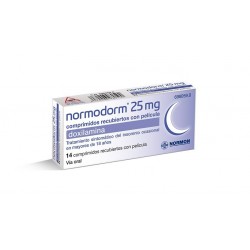 NORMODORM 25 MG 14 COMPRIMIDOS